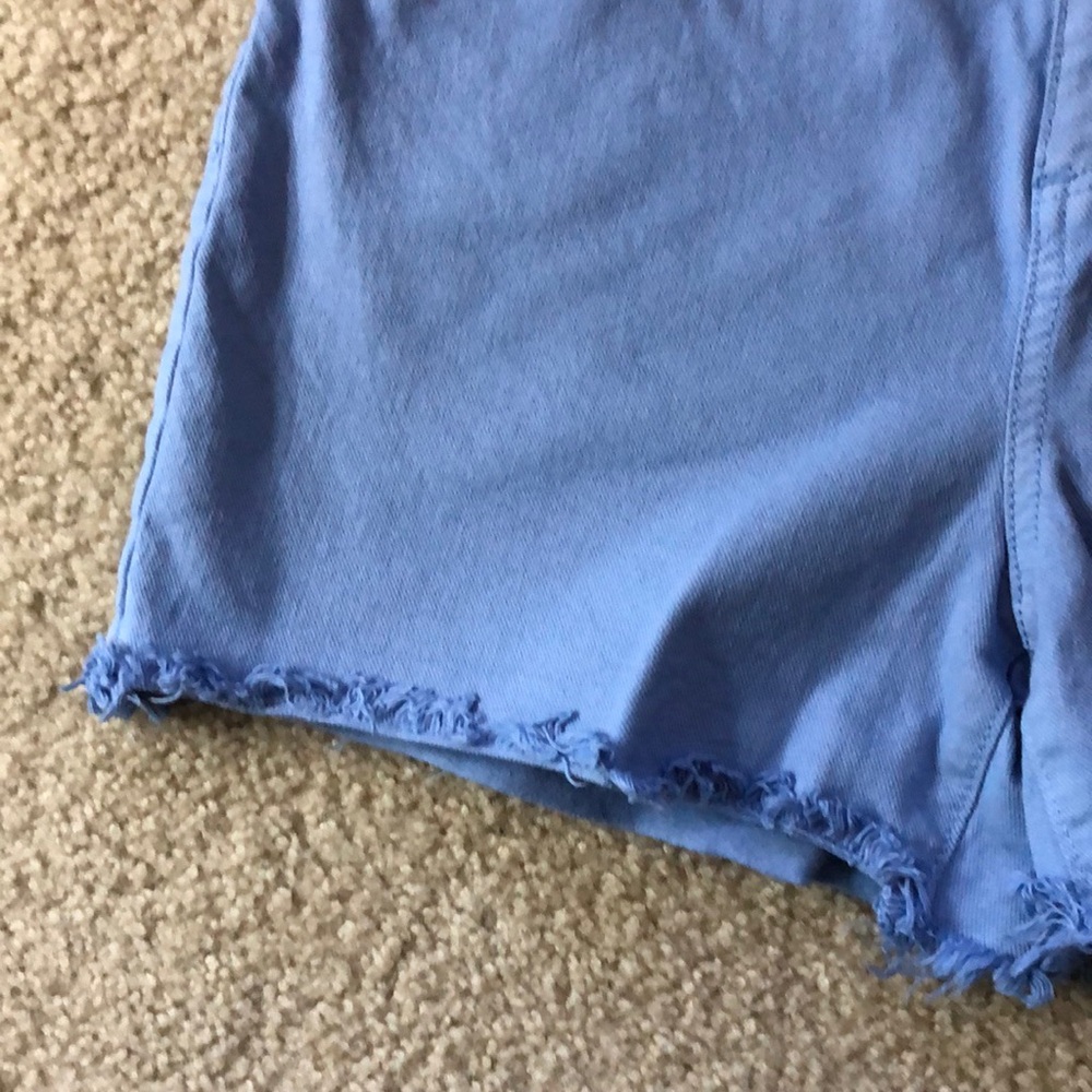 Loft cutoff periwinkle denim Shorts EUC - Picture 4 of 7
